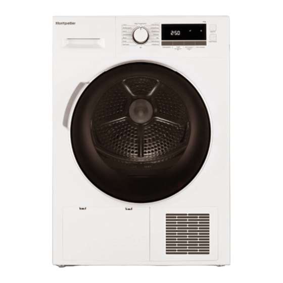 montpellier MHP8SDW Installation And Operating Instructions Manual