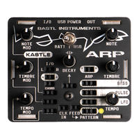 Bastl Kastle ARP Manual