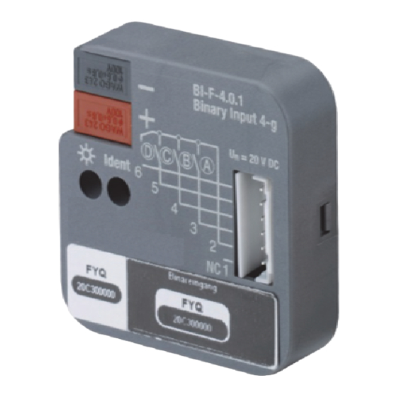 ABB free@home BI-F-2.0.x2 Product Manual