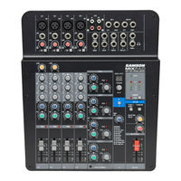 Samson MXP124FX Owner's Manual
