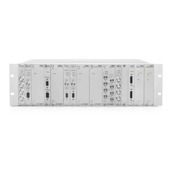 junger C8000 User Manual