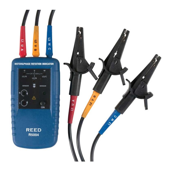 REED R5004 Instruction Manual
