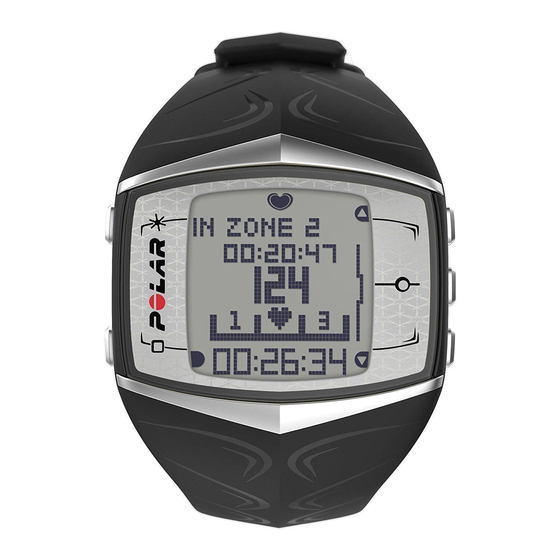Polar Electro FT60 Getting Started Manual