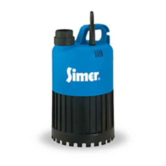 Simer 2325 Owner's Manual