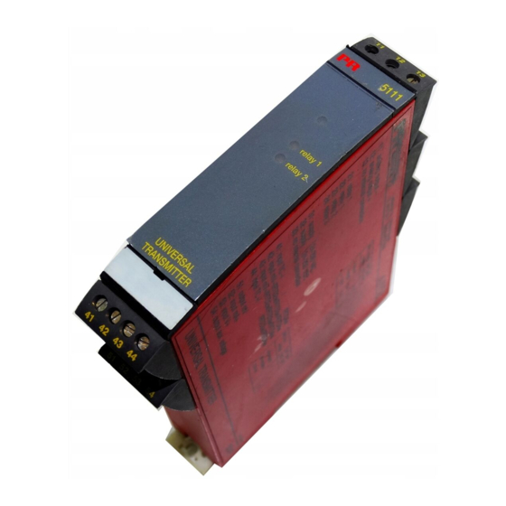 PR electronics 5111 Manual
