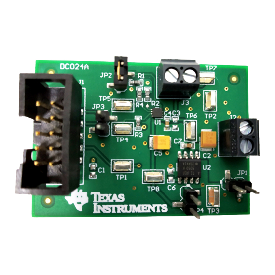 Texas Instruments DAC80501EVM User Manual