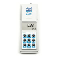 Hanna Instruments Pool Line HI987134 Instruction Manual