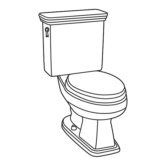 Toto Drake CST424SF Installation Manual