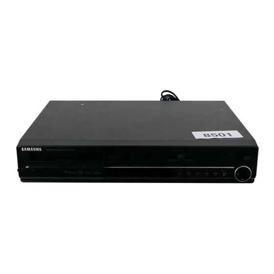 Samsung DVD-VR335 Instruction Manual
