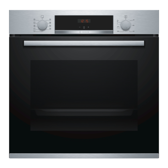 Bosch HBA534ES0A User Manual And Installation Instructions