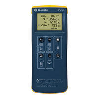 Seaward PV150+ Quick Start Manual