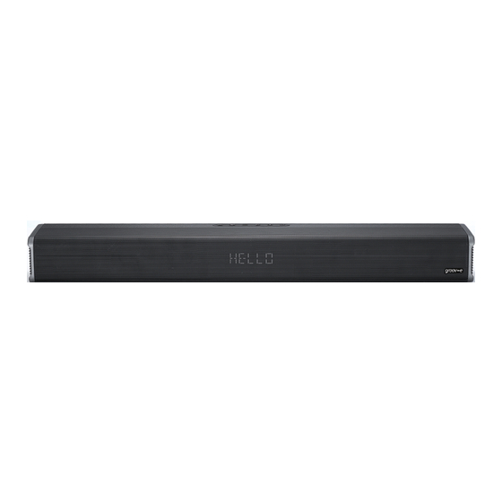 Groov-e SOUNDBAR110 Manuals