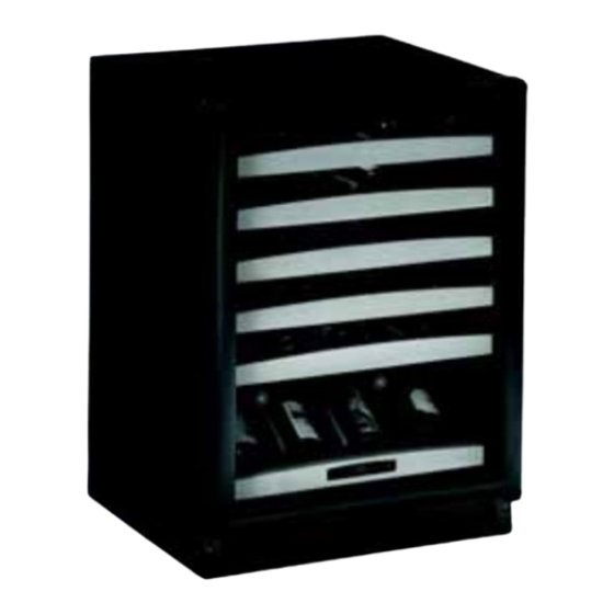U-Line Wine Captain 2175WCS01 Use And Care Manual