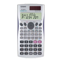 Casio 3950P Programming Manual