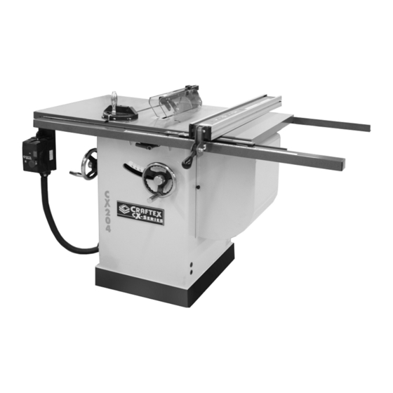 Craftex CX204N User Manual