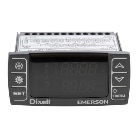 dixell iCHILL IC206CX Quick Reference Manual