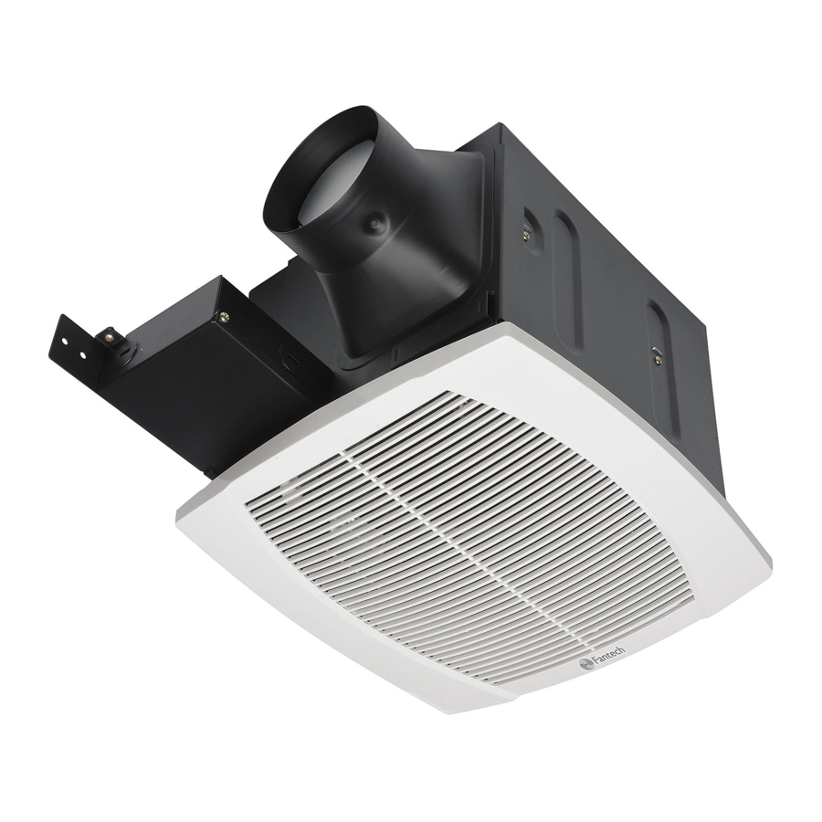 Fantech FQ80 Instructions Manual