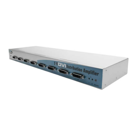 Gefen 2x8 DVI DA User Manual