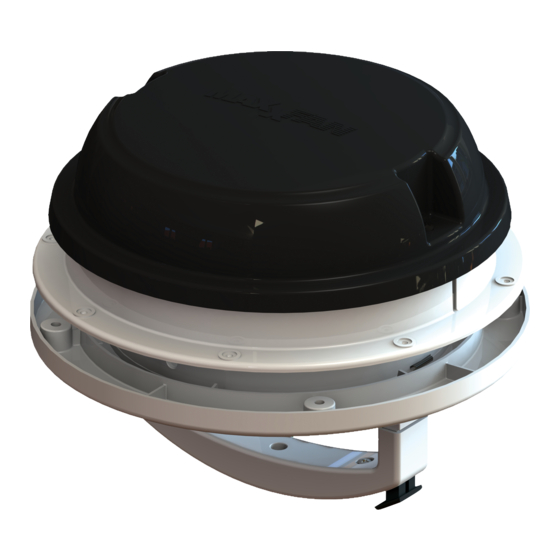 Maxxair MAXXFAN DOME 3810 Installation Instructions, Information And Operating Manual