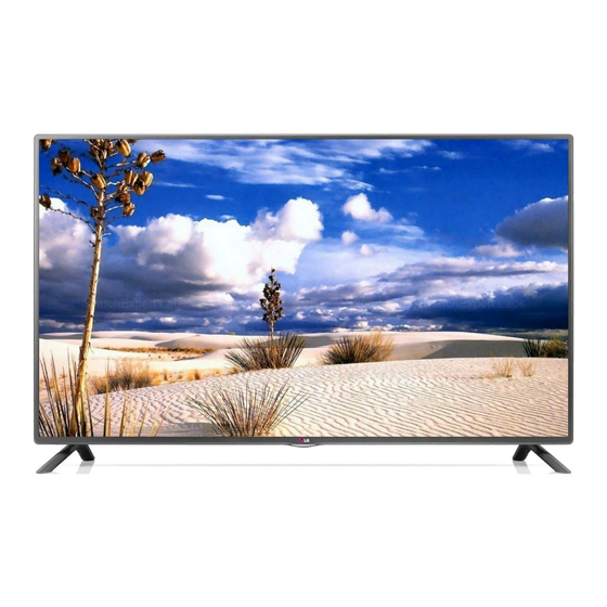 LG 39LB561V-ZC LED TV Manuals