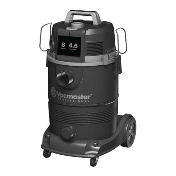Vacmaster VDK811PW 0201 Operator's Manual