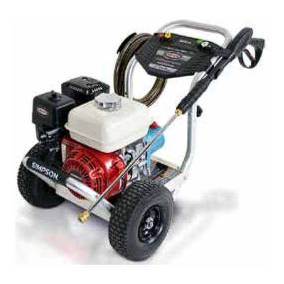 Simpson PRO3200PW Instruction Manual