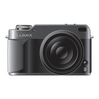 PANASONIC DMC-L1K - Lumix Digital Camera SLR Operating Instructions Manual