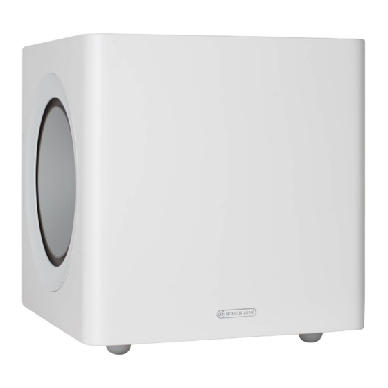 Monitor Radius 390 Owner's Manual