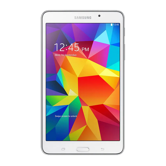 Samsung Tab4 User Manual
