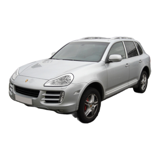 Porsche Turbo 2007 Driver Manual