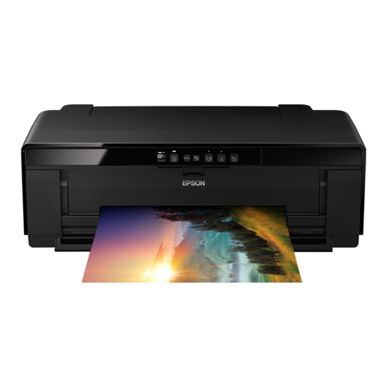 Epson SureColor P400 Reference Manual