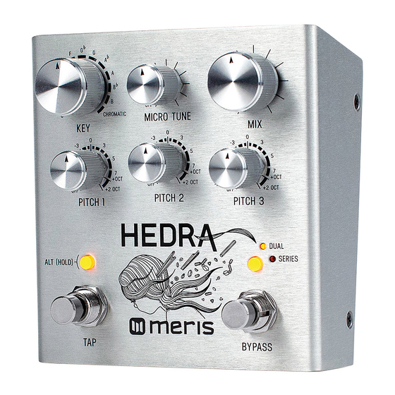 Meris HEDRA Manual