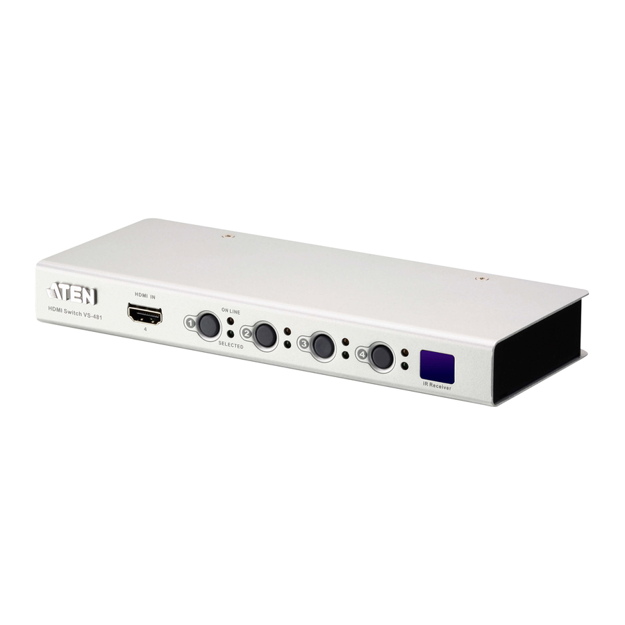 ATEN VS481 User Manual