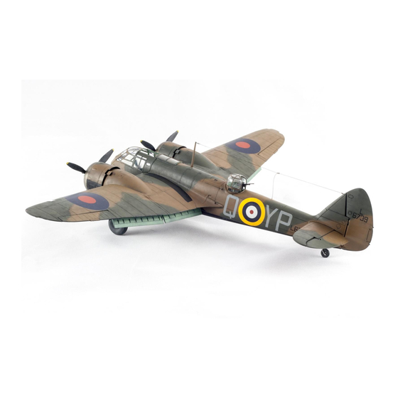 Eduard Blenheim Mk.IF landing flaps Quick Start Manual