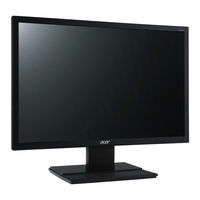 Acer V206WQL Quick Start Manual