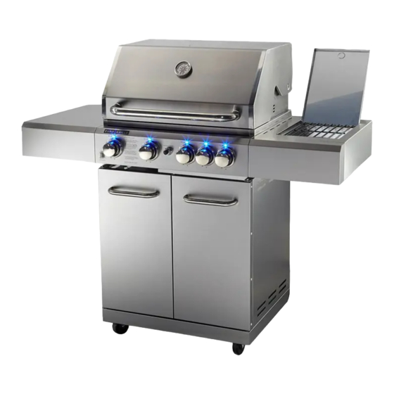 Euro-Grille COKBBQEUGABR5 User Manual And Installation Instructiions