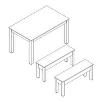 Next BRONX BENCH SET 378514 Assembly Instructions Manual