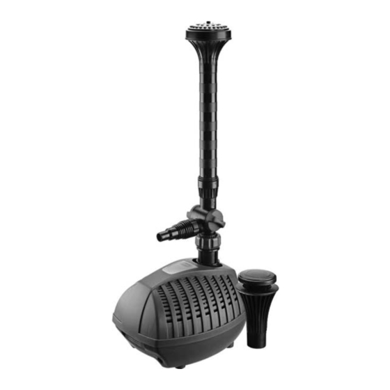 Oase Aquarius Fountain Set Eco Commissioning