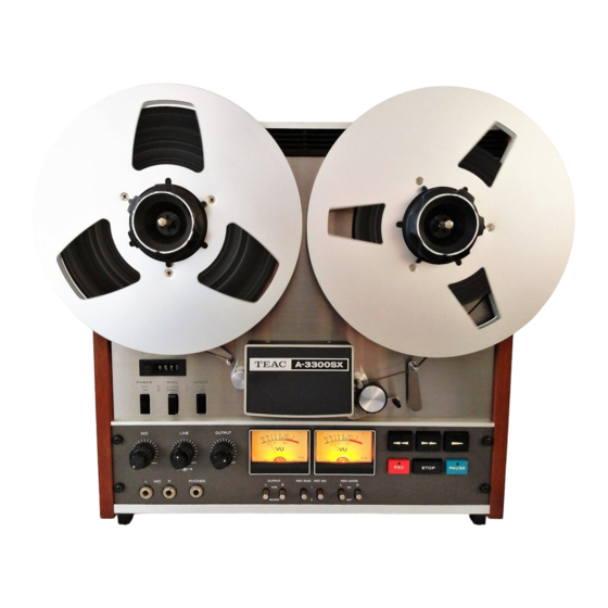 Teac A-3300SX Service Manual