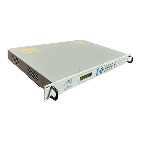 Datum Systems PSM-500 Installation And Operation Manual