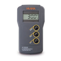 Hanna Instruments HI 93530 Instruction Manual