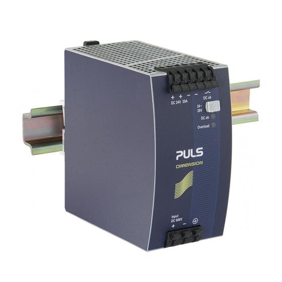 Puls QTD20.241 Instruction Manual