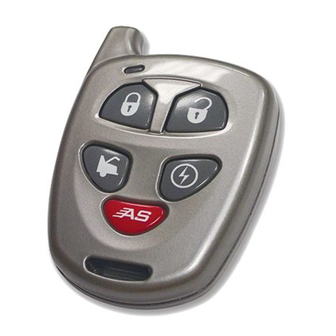 Autostart Two-way Led Automatic Transmission Remote Starter Quick Installation Manual