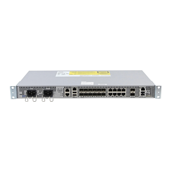 Cisco ASR-920-12CZ-A Configuration Manual