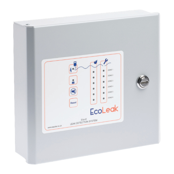 aquilar EcoLeak Eco-6 Installation Instructions Manual
