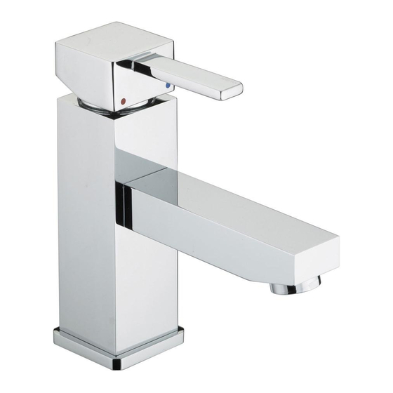 Bristan Quadrato Tap Range Installation Instructions & User Manual