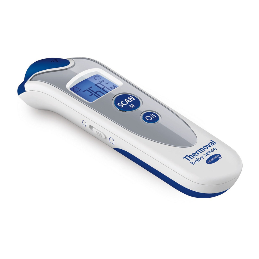 Hartmann Thermoval baby Instructions For Use Manual