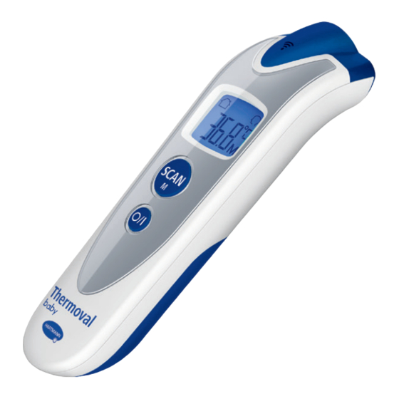 Hartmann Thermoval baby Instructions For Use Manual