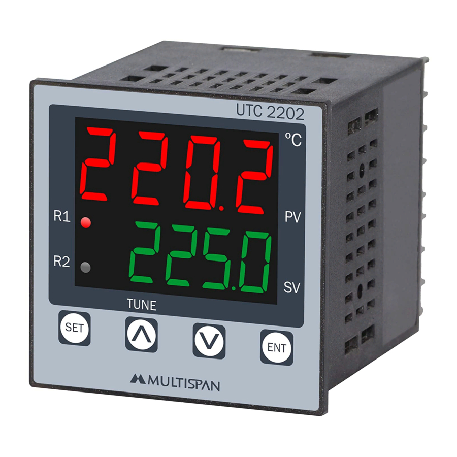 MULTISPAN UTC-2202 Manual