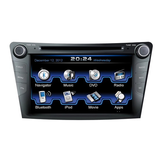 ESX VISION NAVICEIVER VN710 HY-i40 Owner's Manual